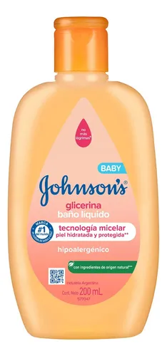 JOHNSON´S BABY JABON LIQUIDO DE GLICERINA X200M – Pañalera Belyan